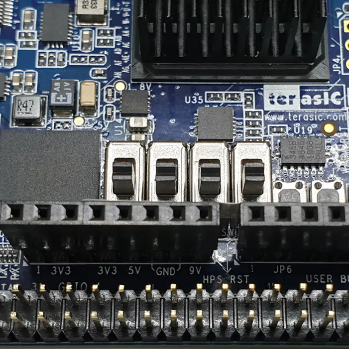 MiSTer FPGA DIP Switches Correct Analog IO board Configuration - Big DIPS - Terasic DE10-Nano