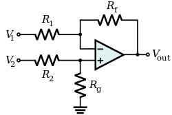 differential amplifier